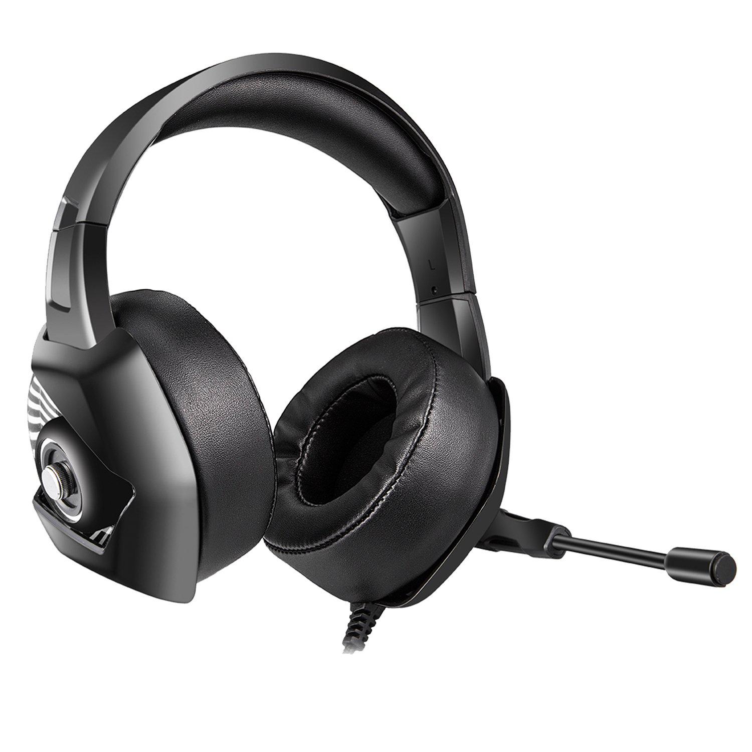 Onikuma K6 Casque Wired Gaming Headset Black